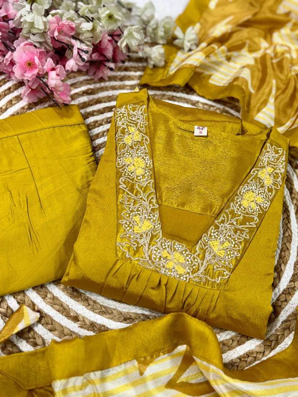 Chinon Silk Kurti - MYLUXURY LANE ENTERPRISE